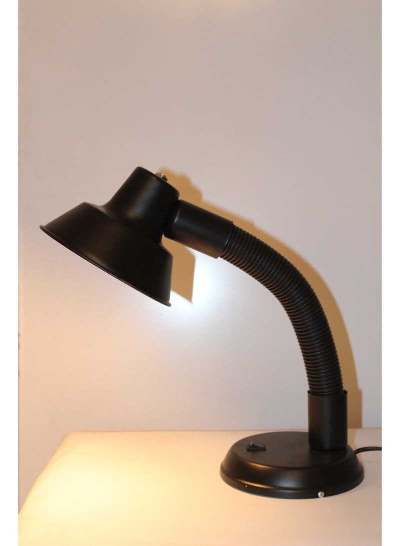 table lamp with flexible arm moves 360 degree-Black color - Image 3
